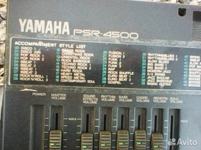 Синтезаторы Yamaha