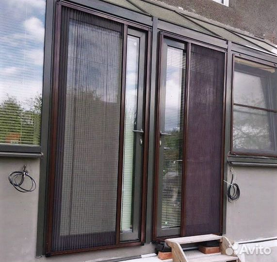 Москитные сетки (плисе)