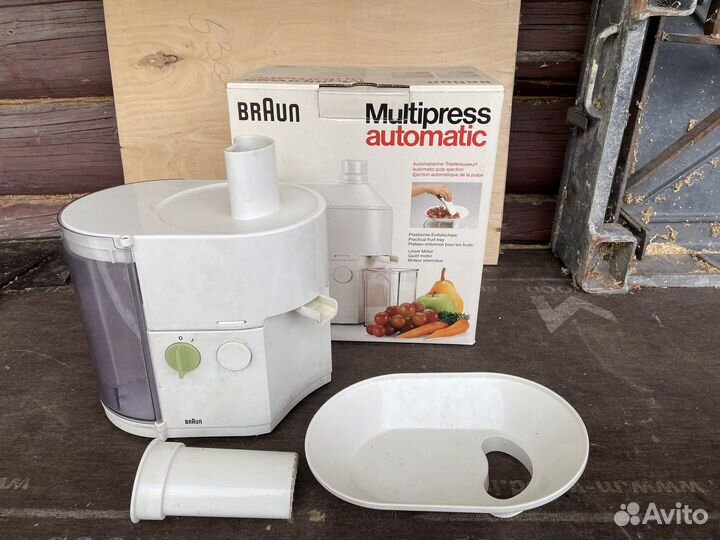 Соковыжималка braun центробежная бу
