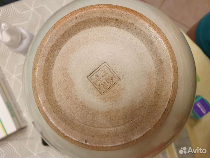 Ваза Бычья кровь Китай Клеймо