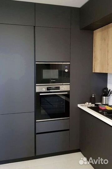 Современная кухня на заказ мдф фасады