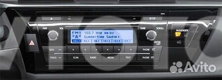 Штатная магнитола королла 2014