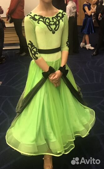Бальное платье стандарт ю1 рост 146-158