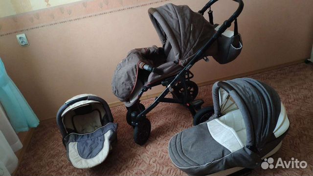 Коляска 3 в 1 Adamex York