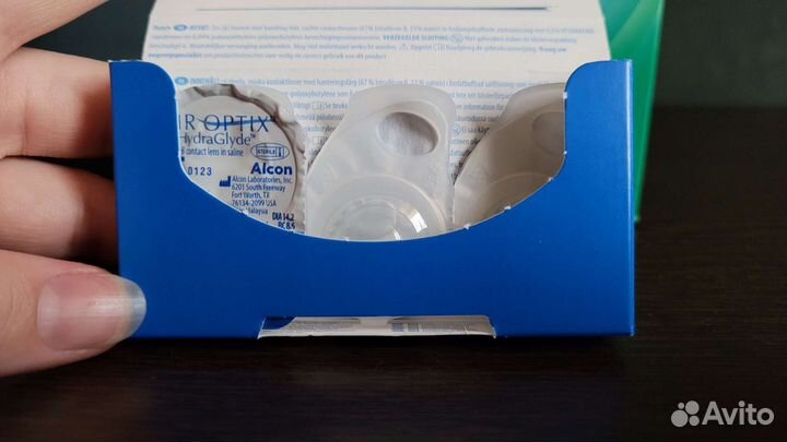 Линзы контактные -3,25 Air optix Hydra Glyde