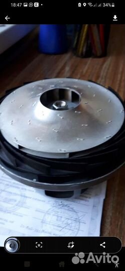 Крыльчатка турбины (электродвигатель) пылесосов