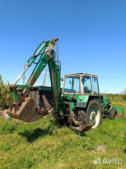 Колёсный экскаватор ЮМЗ ЭО-2621В-3, 1989