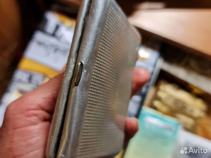 Портсигар алюминиевый 1980