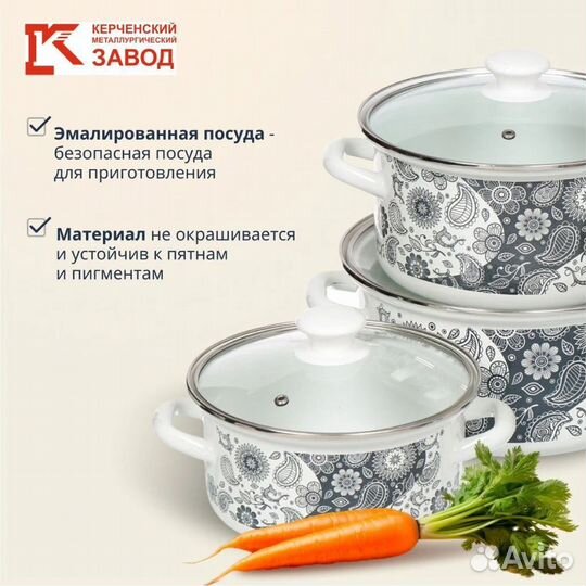 Набор посуды кастрюли