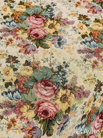 Скатерть гобелен круглая Аврора Италия d. 180