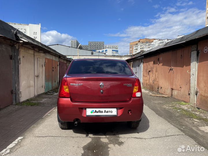 Renault Logan 1.6 МТ, 2008, 40 368 км