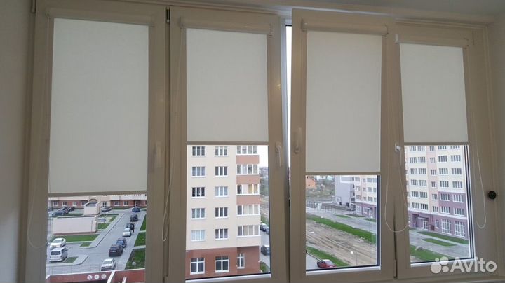 Шторы рулонные в кассете