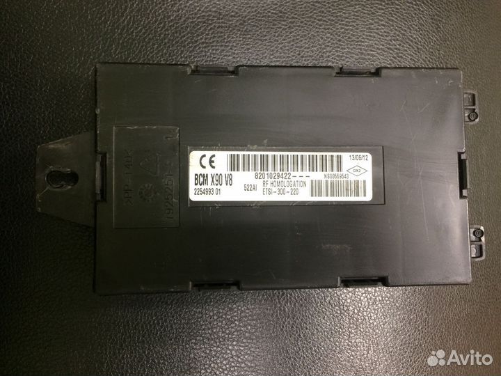 Блок комфорта Logan, Sandero, Largus, Duster