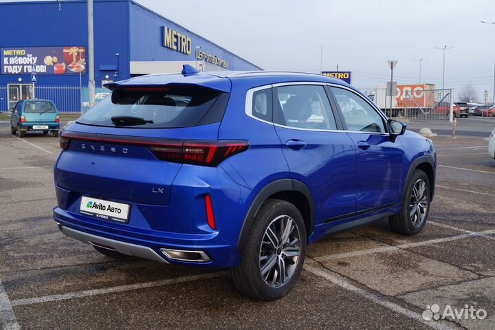 EXEED LX 1.5 CVT, 2022, 8 000 км