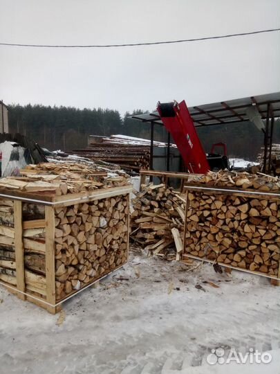 Дрова колотые