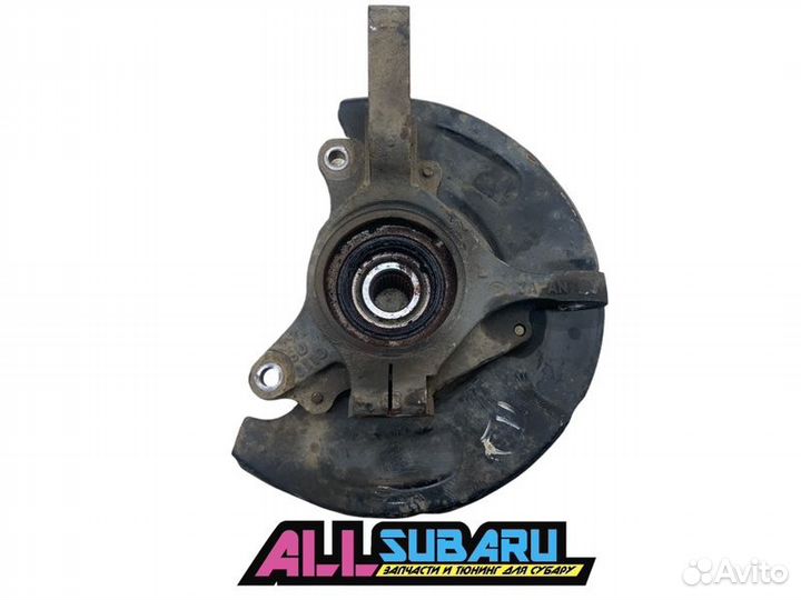 Кулак передний, ступица, цапфа передний левый