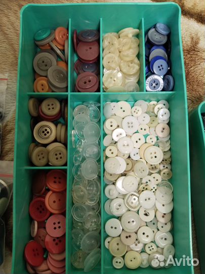 Нитки швейные,пряжа,пуговицы