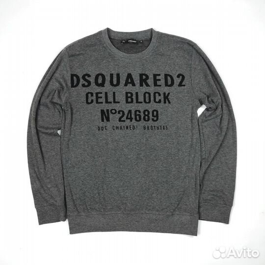 Хлопковый свитер Dsquared2 S