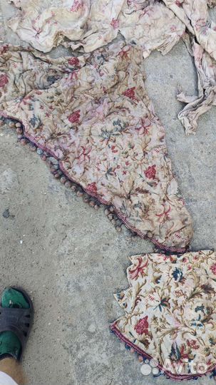 Ткань портьеры мебельная до 1917