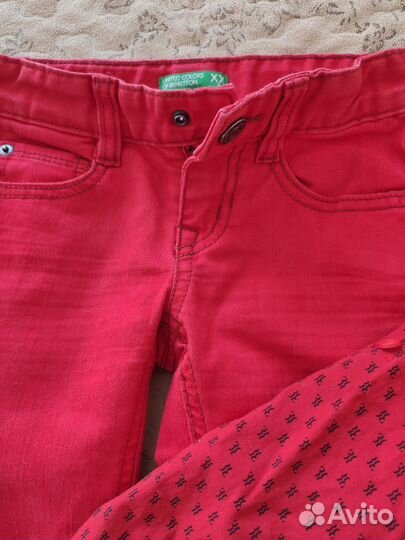 Рубашки и джинсы на мальчика 104-110