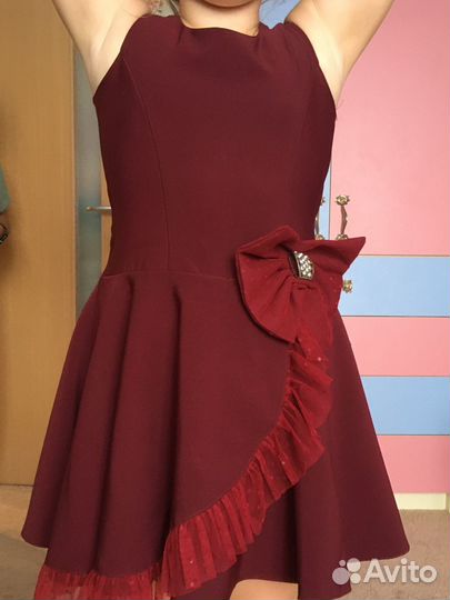 Платье для девочки (школьная форма)