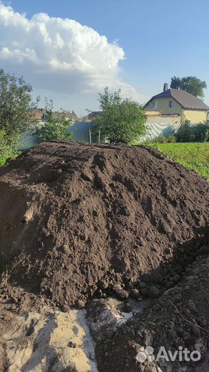 Доставка рассыпчатого грунта суглинка земли
