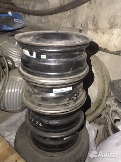 Диски r15 штамповки на Опель 4 шт