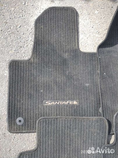 Автомобильные коврики на Хундай Санта-Фе 4