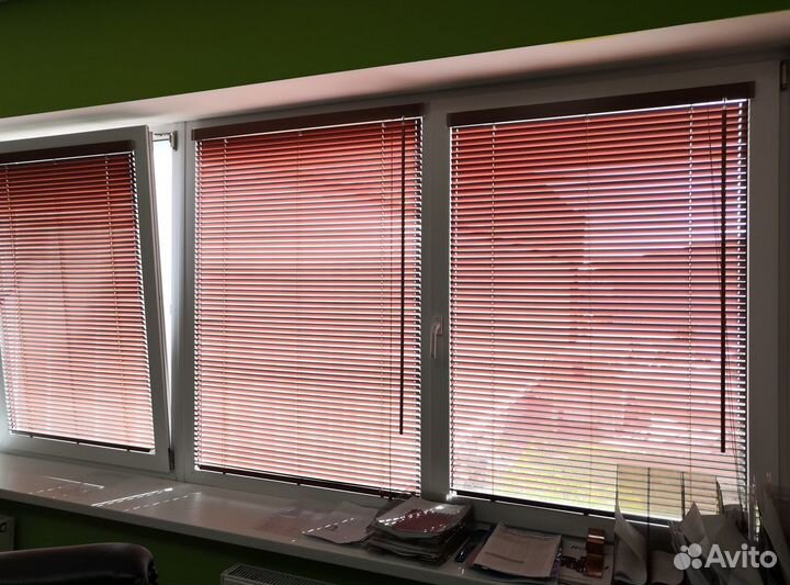 Жалюзи деревянные шторы