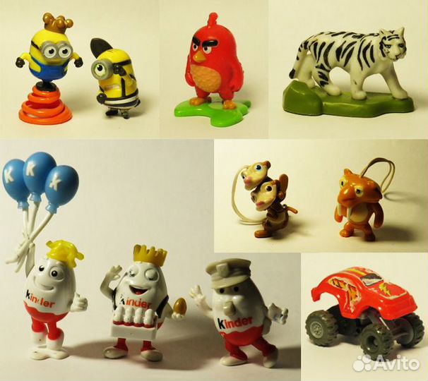 Фигурки из киндер сюрприза