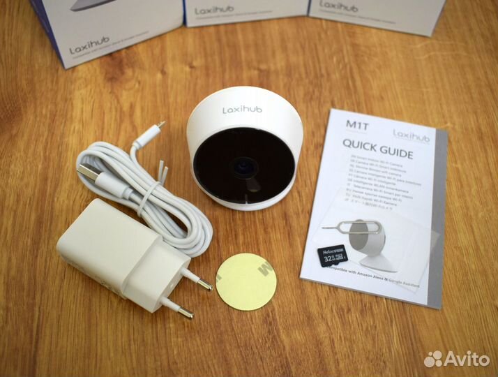 Мини Wi-Fi камера видеонаблюдения +32 Гб