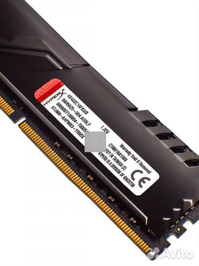 Оперативная Память DDR4 8 GB 3200 mhz HyperX Fury