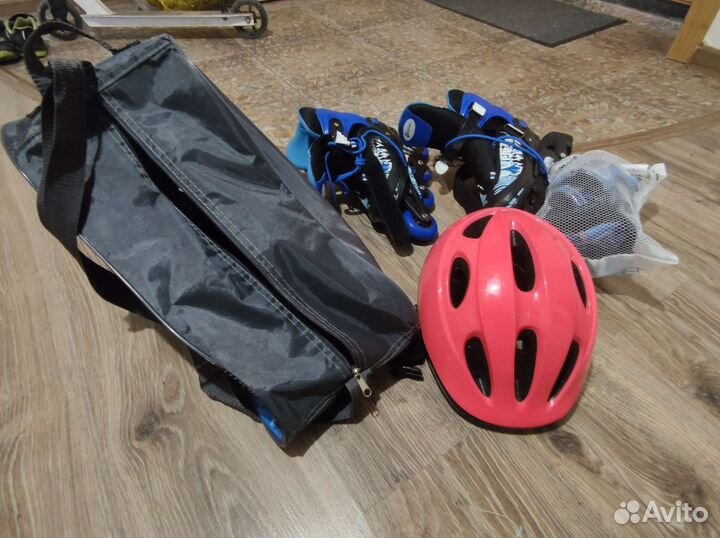 Роликовые коньки детские раздвижные