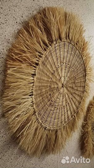 Настенное панно, абажуры, светильники бохо стиле