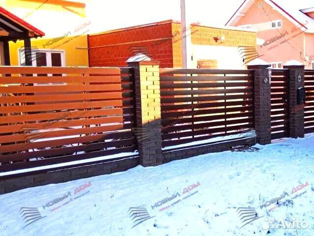 Забор Ранчо горизонтальный