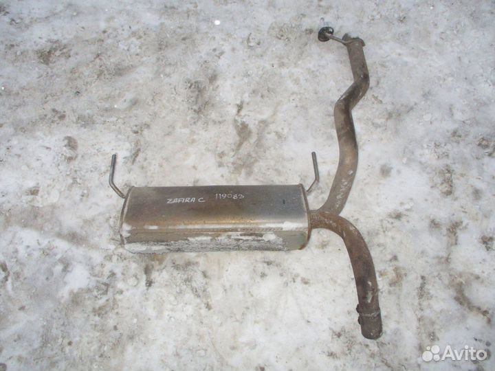 Глушитель основной Opel Zafira C