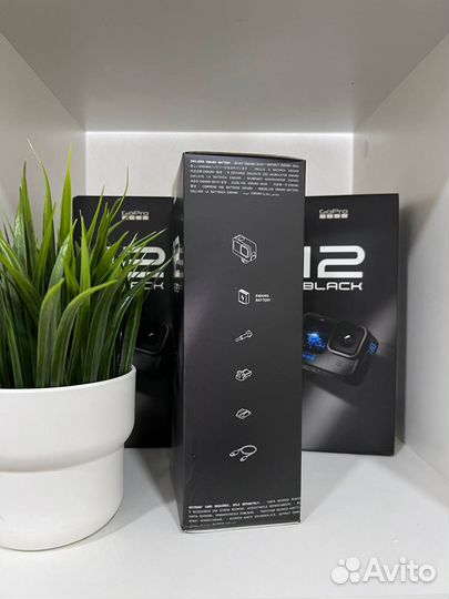 Экшн-камера GoPro hero12 Black, стабилизация 6.0