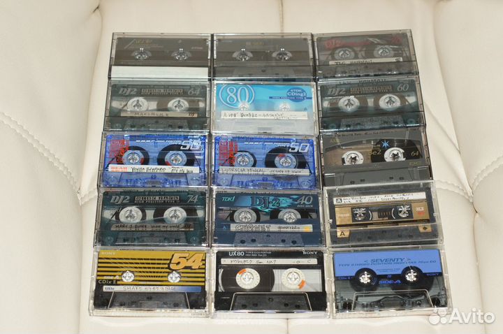 TDK,Sony разные Chrome для кассетных дек №23 Japan