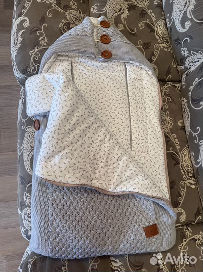 Демисезонный конверт Loomknits