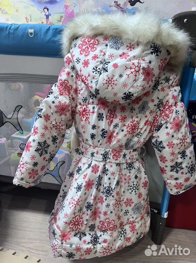 Зимнее пальто/Пуховик 2-4 года,98