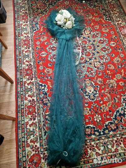 Свадебные украшения на машину