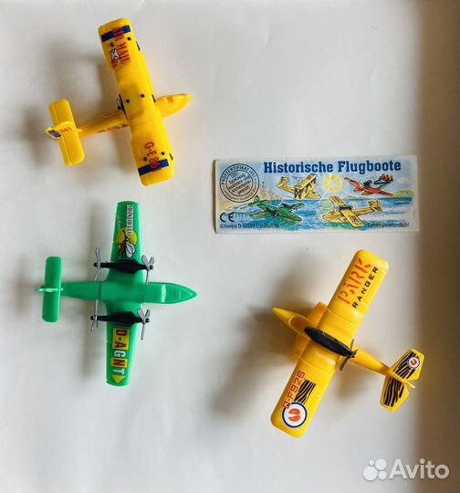 Игрушки из киндер сюрприза