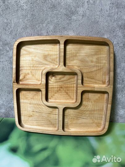 Менажница из дерева