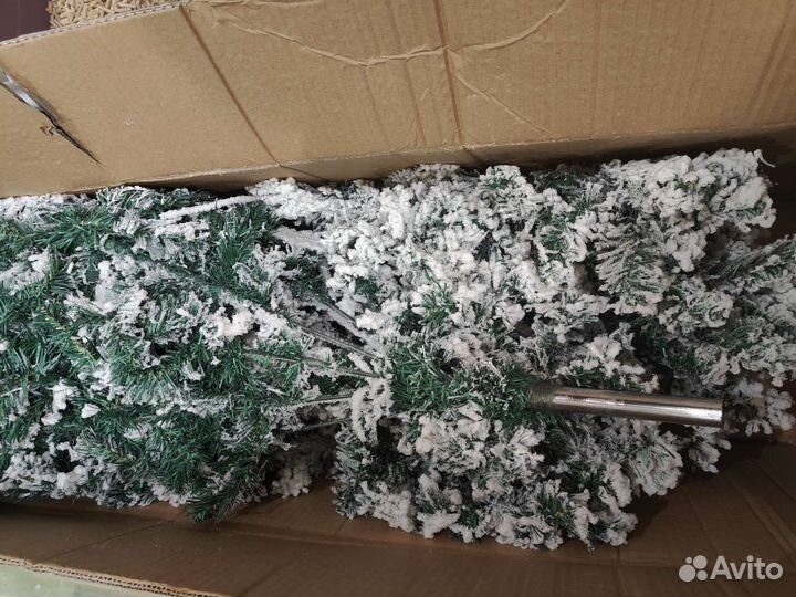 Елка искусственная заснеженная новая 180 см