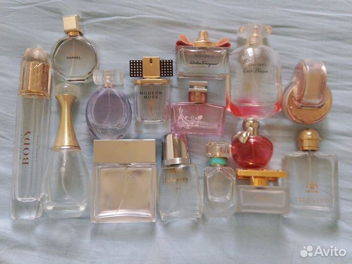 Пустые флаконы от духов в ассортименте (поштучно)