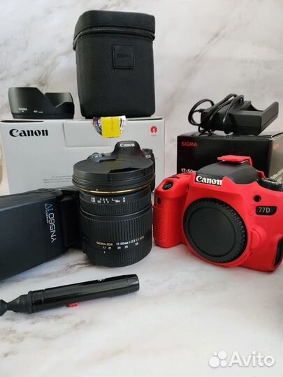 Фотоаппарат canon 77D