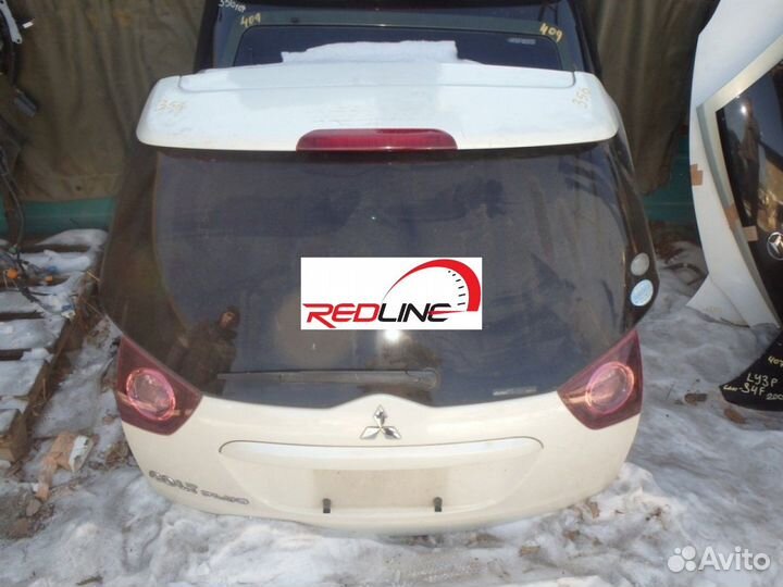 Крышка багажника Mitsubishi Colt Plus Z23w белая