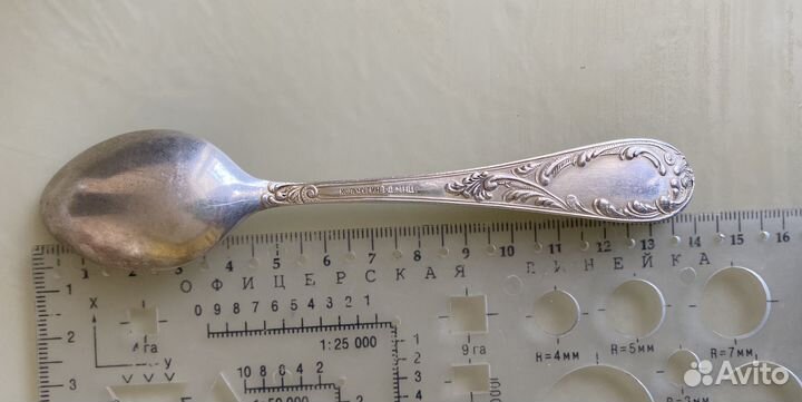 Чайные ложки, 6 шт., Кольчугин, мнц