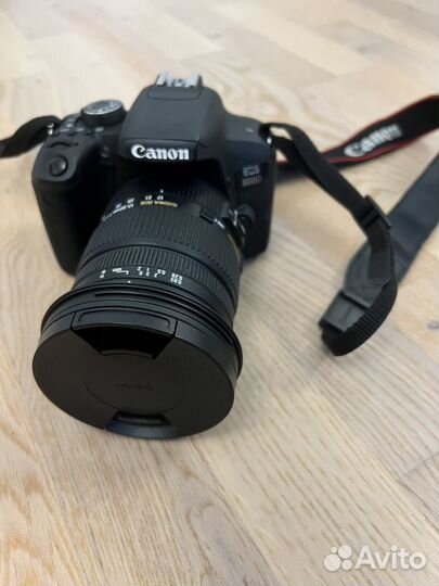 Canon eos 800d + Sigma Zoom 17-50mm