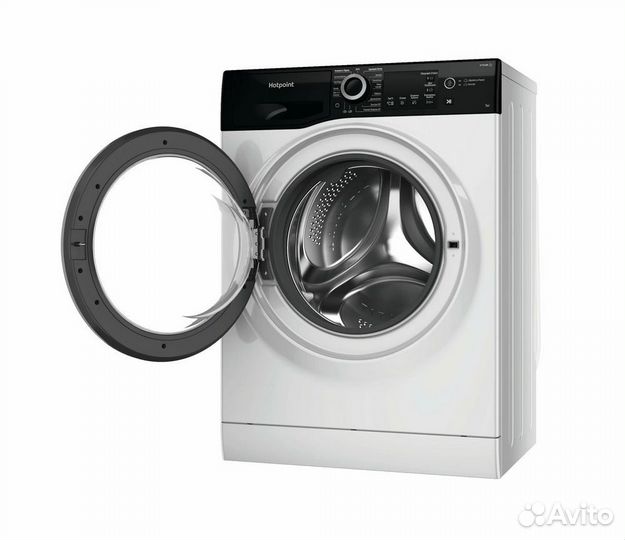 Стиральная машина Hotpoint NSB 7225 ZS V RU белый/черный